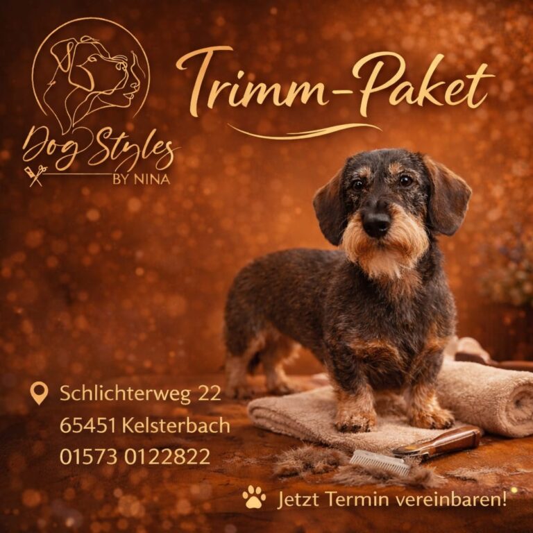 Trimm-Paket von Dog Styles by Nina – Paketmotiv