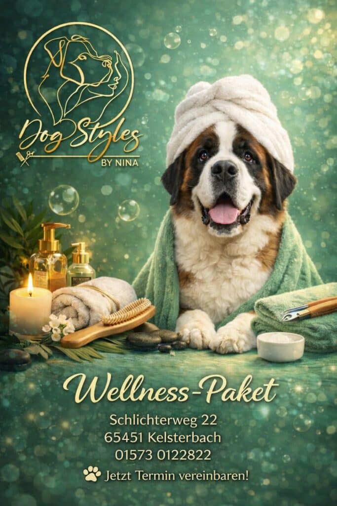 Wellness-Paket von Dog Styles by Nina – Paketmotiv
